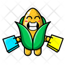 پیش‌نمایش فایل cute-corn-holding-a-shopping-bag-4443187 از پک ذرت ناز