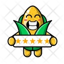 پیش‌نمایش فایل cute-corn-with-five-stars-4443204 از پک ذرت ناز