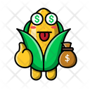 پیش‌نمایش فایل cute-corn-with-money-expression-4443207 از پک ذرت ناز