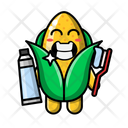 پیش‌نمایش فایل cute-corn-with-toothbrush-4443210 از پک ذرت ناز