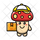 پیش‌نمایش فایل cute-mushroom-as-a-courier-4443217 از پک قارچ بانمک