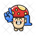 پیش‌نمایش فایل cute-mushroom-being-number-one-4443222 از پک قارچ بانمک