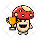 پیش‌نمایش فایل cute-mushroom-get-golden-trophy-4443213 از پک قارچ بانمک