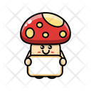 پیش‌نمایش فایل cute-mushroom-holding-blank-board-4443236 از پک قارچ بانمک