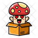 پیش‌نمایش فایل cute-mushroom-inside-card-board-4443239 از پک قارچ بانمک