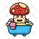 پیش‌نمایش فایل cute-mushroom-is-bathing-4443240 از پک قارچ بانمک