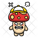 پیش‌نمایش فایل cute-mushroom-with-angry-expression-4443251 از پک قارچ بانمک