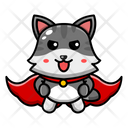 پیش‌نمایش فایل cute-cat-superhero-4445712 از پک گربه بامزه