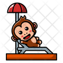 پیش‌نمایش فایل cute-monkey-is-relaxing-4452750 از پک میمون بانمک
