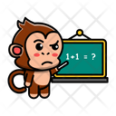 پیش‌نمایش فایل cute-monkey-writing-on-the-blackboard-4460816 از پک میمون بانمک