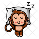 پیش‌نمایش فایل monkey-is-sleeping-4452756 از پک میمون بانمک