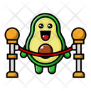 پیش‌نمایش فایل cute-avocado-watching-premiere-4453850 از پک آووکادو ناز