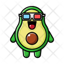 پیش‌نمایش فایل cute-avocado-wearing-d-glasses-4453851 از پک آووکادو ناز