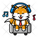 پیش‌نمایش فایل fox-listening-music-4463803 از پک روباه بانمک