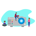 پیش‌نمایش فایل business-presentation-on-projector-3635150 از پک کامپیوتر و نرم‌افزار