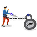 پیش‌نمایش فایل businessman-cutting-debt-3984810 از پک کسب و کار