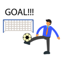 پیش‌نمایش فایل businessman-kick-the-ball-to-score-a-goal-3984800 از پک کسب و کار