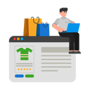 پیش‌نمایش فایل online-shopping-4031911 از پک استارت آپ و اپلیکیشن ها