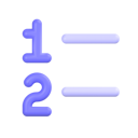 پیش‌نمایش فایل numbered-list-5590935 از پک رابط کاربری
