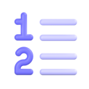 پیش‌نمایش فایل numbered-list-5590936 از پک رابط کاربری