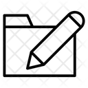 پیش‌نمایش فایل edit-folder-1719696 از پک رابط کاربری