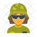پیش‌نمایش فایل soldier-female-1597367 از پک افراد