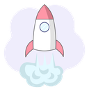 پیش‌نمایش فایل rocket-1449016 از پک کسب‌وکار و تحویل