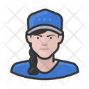 پیش‌نمایش فایل white-female-baseball-player-3188656 از پک آواتار جلد 5