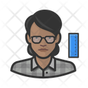 پیش‌نمایش فایل engineer-black-female-3229603 از پک آواتار 19