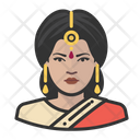 پیش‌نمایش فایل indian-female-3229619 از پک آواتار 19