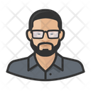 پیش‌نمایش فایل beard-man-3229733 از پک آواتار 23