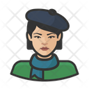 پیش‌نمایش فایل french-beret-asian-female-3229738 از پک آواتار 23