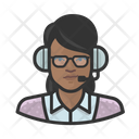 پیش‌نمایش فایل black-female-announcer-3229854 از پک آواتار 29