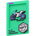 پیش‌نمایش فایل bike-nft-4976764 از پک کارت های ان اف تی