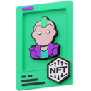 پیش‌نمایش فایل crypto-punk-nft-4976751 از پک کارت های ان اف تی