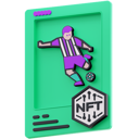 پیش‌نمایش فایل footballer-nft-4976753 از پک کارت های ان اف تی