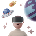 پیش‌نمایش فایل man-experiencing-space-in-augmented-reality-5510907 از پک متاورس