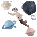 پیش‌نمایش فایل man-looking-at-virtual-worlds-in-metaverse-5510913 از پک متاورس