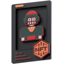 پیش‌نمایش فایل american-football-player-nft-6851668 از پک ان‌اف‌تی (توکن غیرمثلی)
