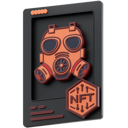 پیش‌نمایش فایل gas-mask-nft-6851685 از پک ان‌اف‌تی (توکن غیرمثلی)