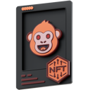 پیش‌نمایش فایل monkey-nft-6851697 از پک ان‌اف‌تی (توکن غیرمثلی)