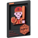 پیش‌نمایش فایل nft-baseball-6851687 از پک ان‌اف‌تی (توکن غیرمثلی)
