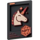 پیش‌نمایش فایل nft-unicorn-6851690 از پک ان‌اف‌تی (توکن غیرمثلی)