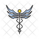 پیش‌نمایش فایل caduceus-19 از پک پزشکی خط پر