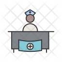 پیش‌نمایش فایل hospital-reception-1 از پک پزشکی خط پر