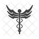 پیش‌نمایش فایل caduceus-20 از پک گلیف مشکی پزشکی