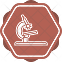 پیش‌نمایش فایل microscope-294 از پک پزشکی با پس زمینه رنگی پر