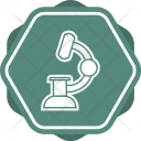پیش‌نمایش فایل microscope-295 از پک پزشکی با پس زمینه رنگی پر