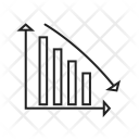 پیش‌نمایش فایل descending-bar از پک 1 - خط کسب و کار مشکی