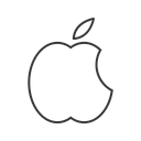 پیش‌نمایش فایل apple-logo-1 از پک خط سئو مشکی